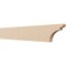 Ekena Millwork 2in. W x 6in. H x 36in. L Yorktown Woodgrain TimberThane Rafter Tail, Primed Tan RFTUR02X06X36YORRCPR - alternate 1
